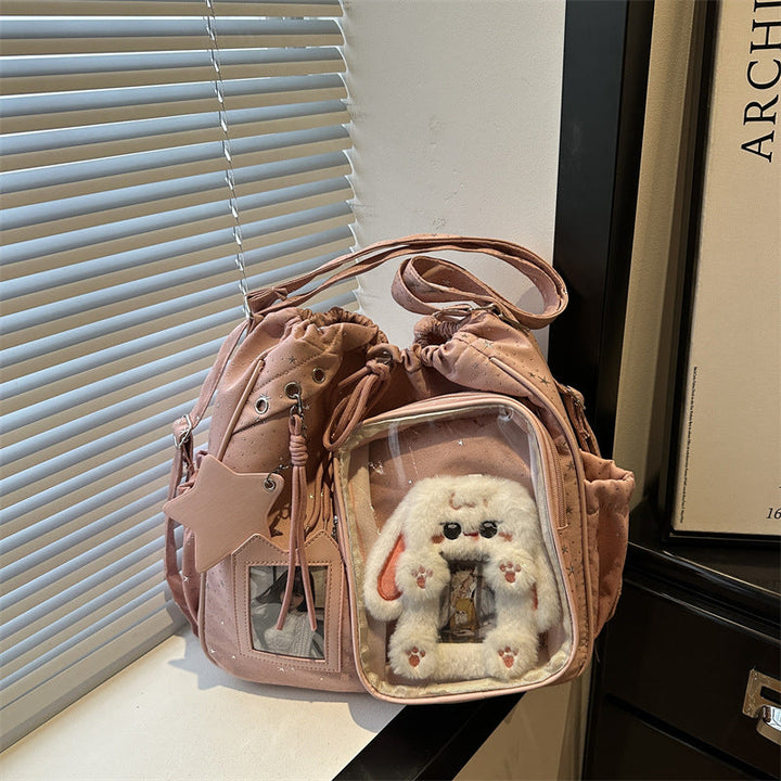 Versatile Plush Animal Front Backpack