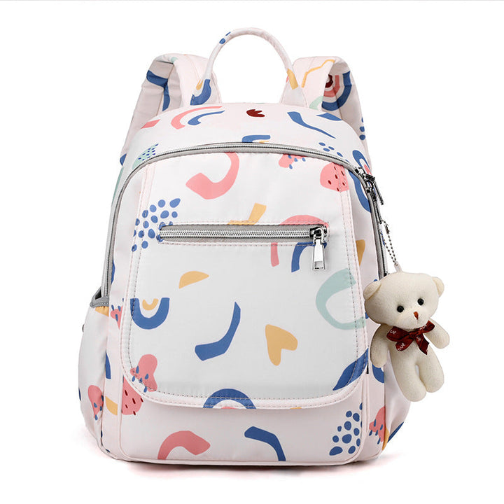 Leisure backpack with creative patterns and versatile compartments Kalsten