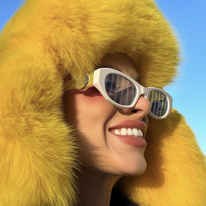 Ladies fashionable cat-eye sunglasses with striking design and luxurious details Kalsten