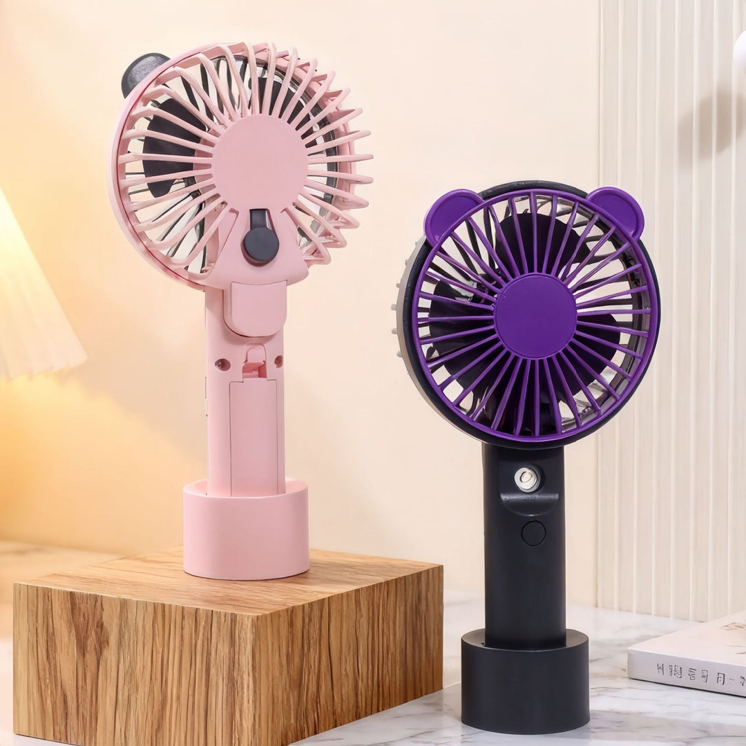 Women Portable Hand Fan with Spray Function Kalsten