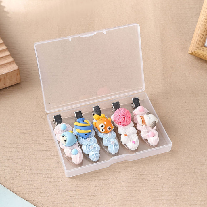 Compact Clear Medication Organizer Case Kalsten