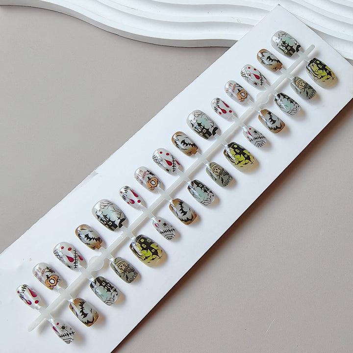 Artificial nails in Halloween design Kalsten