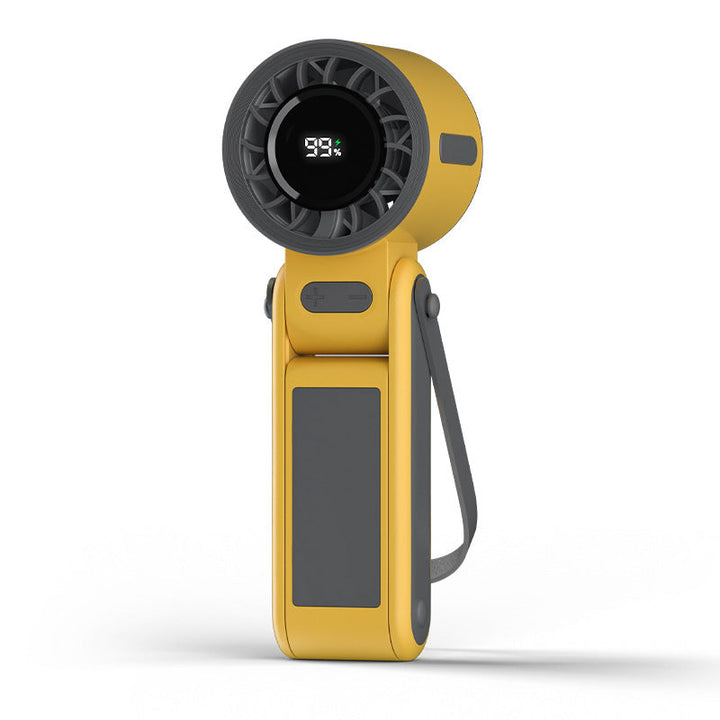 Portable Rechargeable Handheld Cooling Fan with Battery Indicator Kalsten
