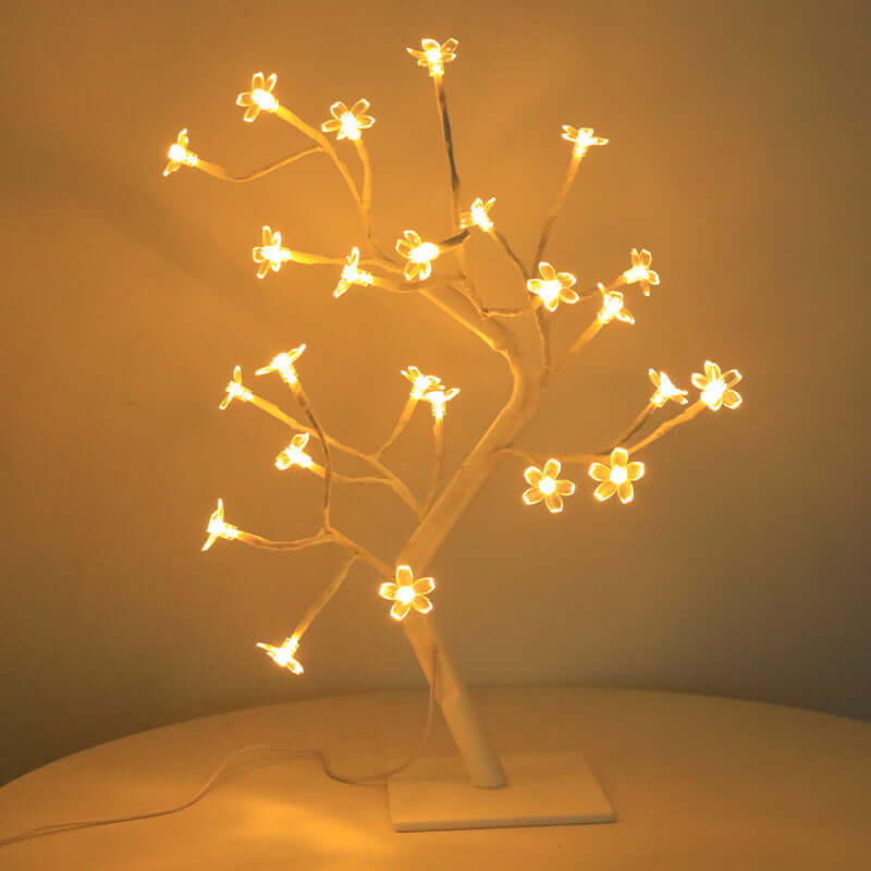 Room Decoration Cherry Blossom Lamp Maple Leaf Desktop Creativity | Kalsten