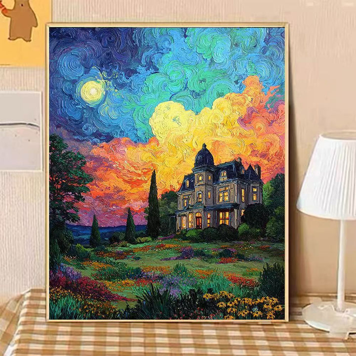 Dreamy Fantasy Landscape Wall Art Kalsten