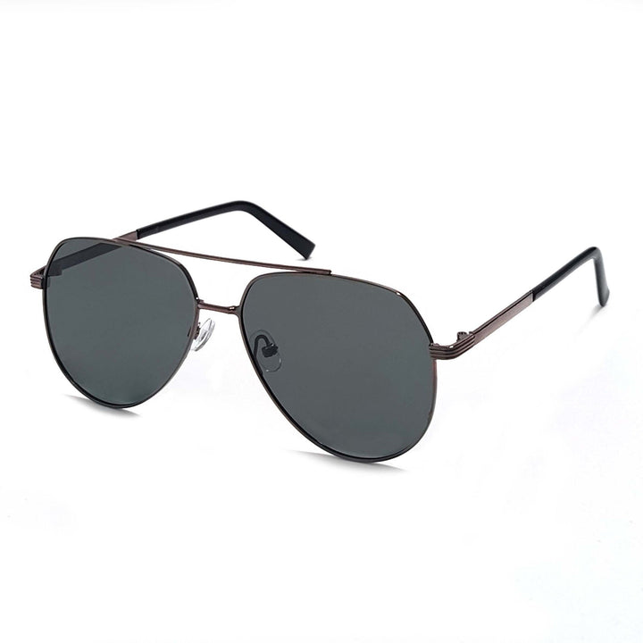 Men's fashion pilot sunglasses with contrasting lenses Kalsten