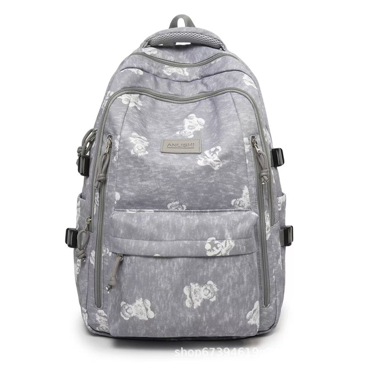 Versatile Graphic Printing Backpack Kalsten