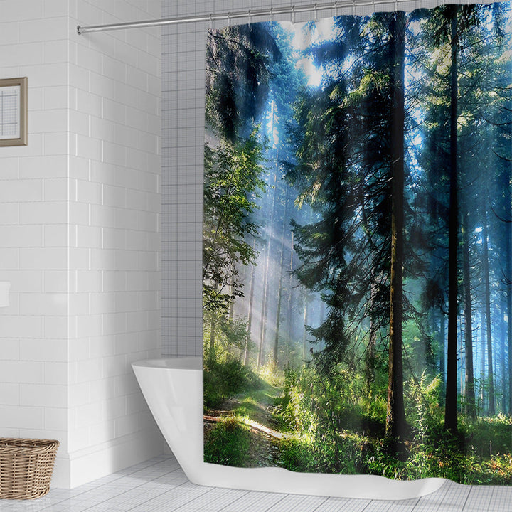 Floral Cherry Blossom Shower Curtain Kalsten