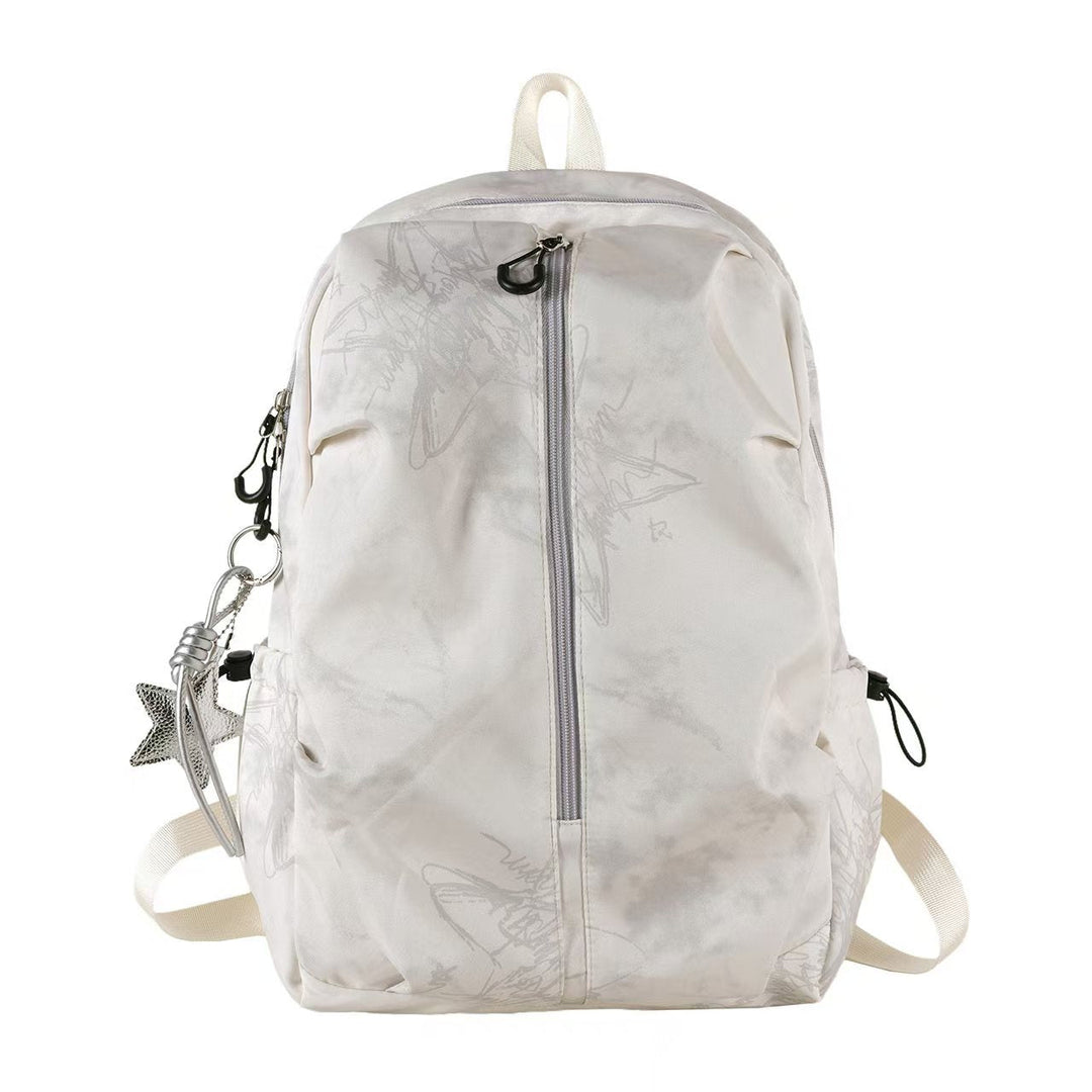 Artistic Graphic Print Backpack Kalsten