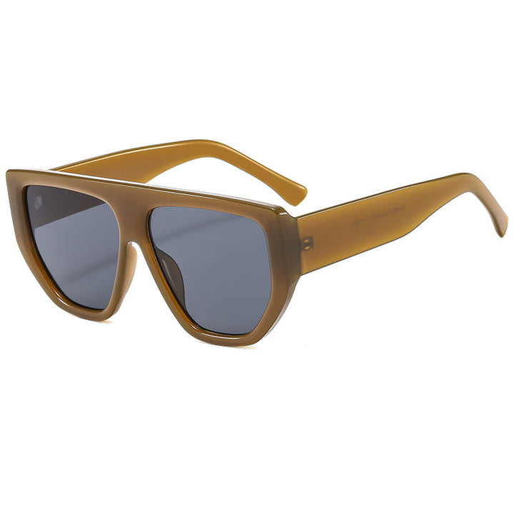 Women's Oversized Sunglasses with Stylish Geometric Frame Kalsten