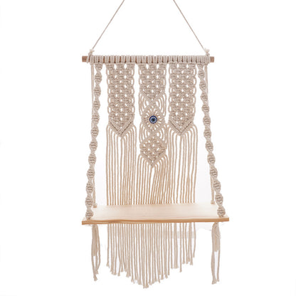 Macrame Decorative Wall Shelf Acalora