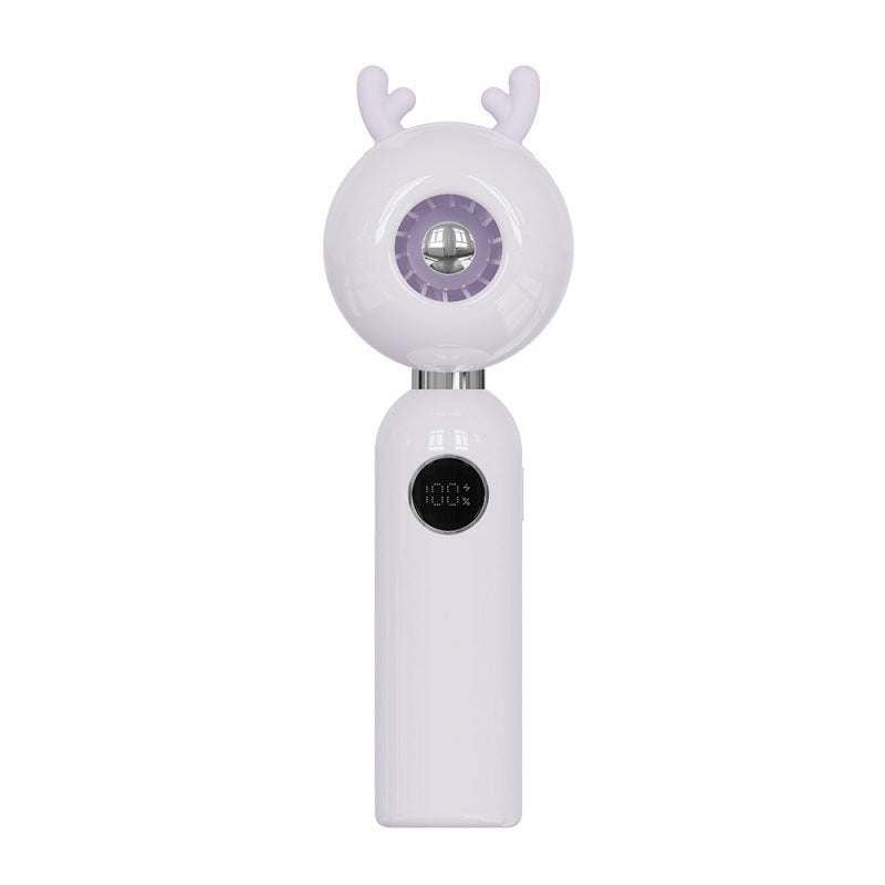 Ladies portable hand fan in reindeer design Kalsten