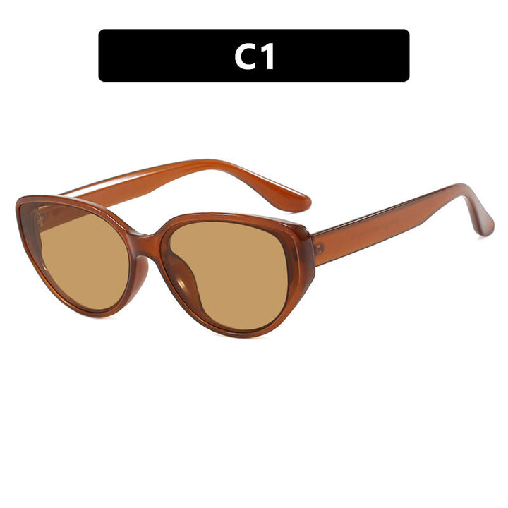 Ladies Cat-Eye Sunglasses with fashionable tortoiseshell pattern and UV protection Kalsten