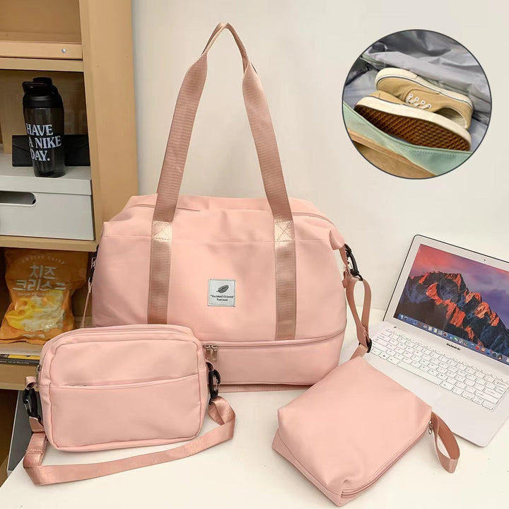 Multifunctional Stylish Travel Bag With Separate Compartments Kalsten