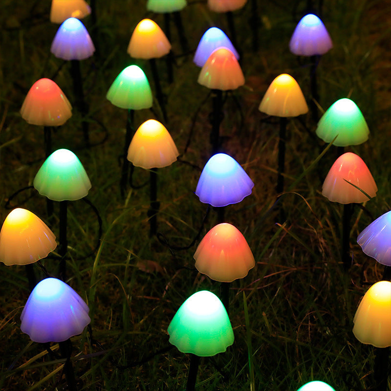 Crescent Moon Solar Garden Stake Lights With Textured Acrylic Diffuser And Warm White LED Kalsten