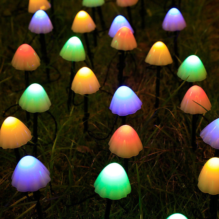 Crescent Moon Solar Garden Stake Lights With Textured Acrylic Diffuser And Warm White LED Kalsten