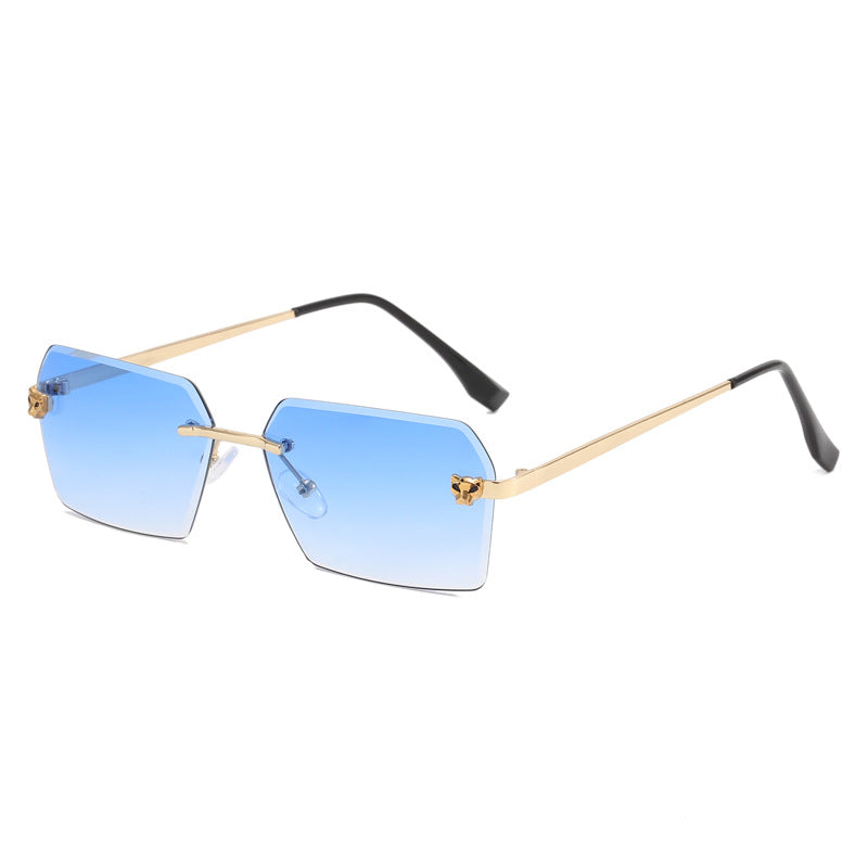 Women's fashionable square sunglasses with elegant metal frame Kalsten