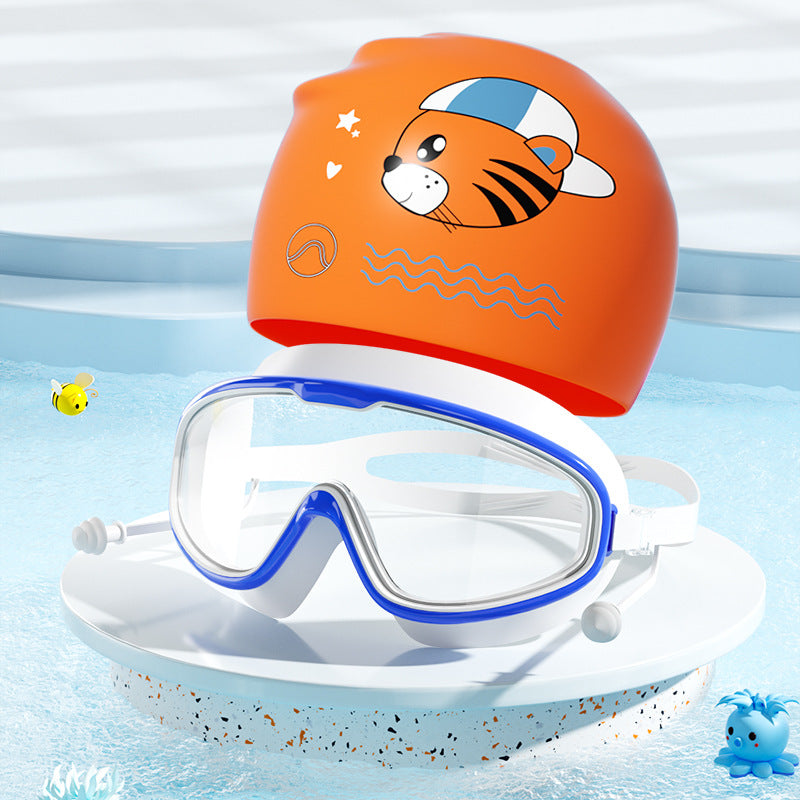 Kids Fun Tiger-Themed Swim Set Kalsten