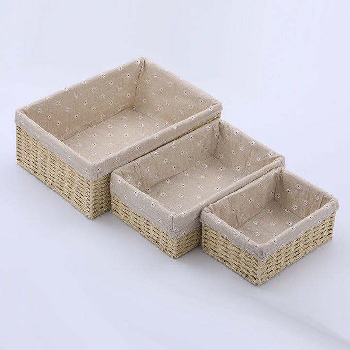 Women's Storage Basket Set with Decorative Lining Kalsten