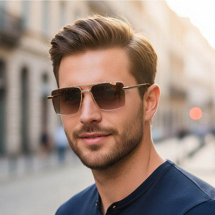 Ladies futuristic square sunglasses Kalsten
