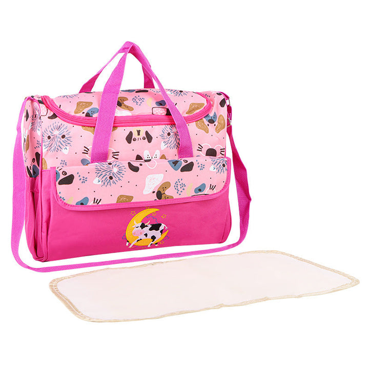 Multifunctional diaper bag with integrated changing mat Kalsten