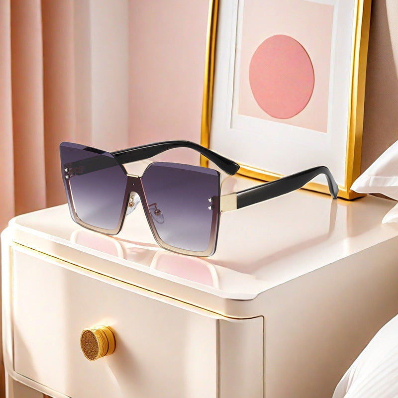 Ladies oversized sunglasses in modern design with UV protection Kalsten