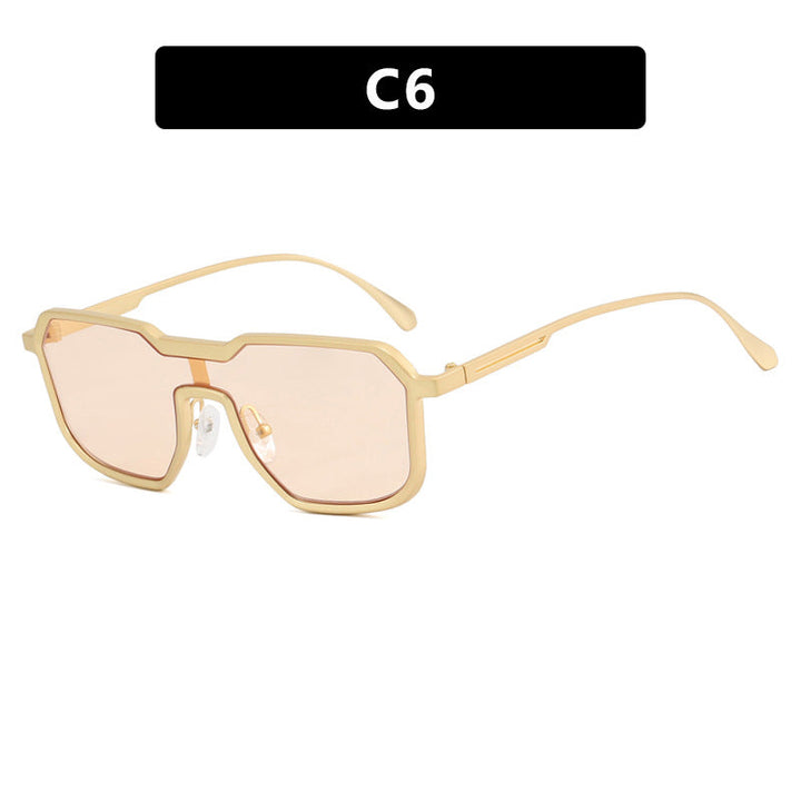Ladies extravagant geometric sunglasses with protective UV filter Kalsten