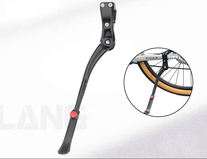 adjustable rear-mount bicycle kickstand with quick-release clamp Kalsten