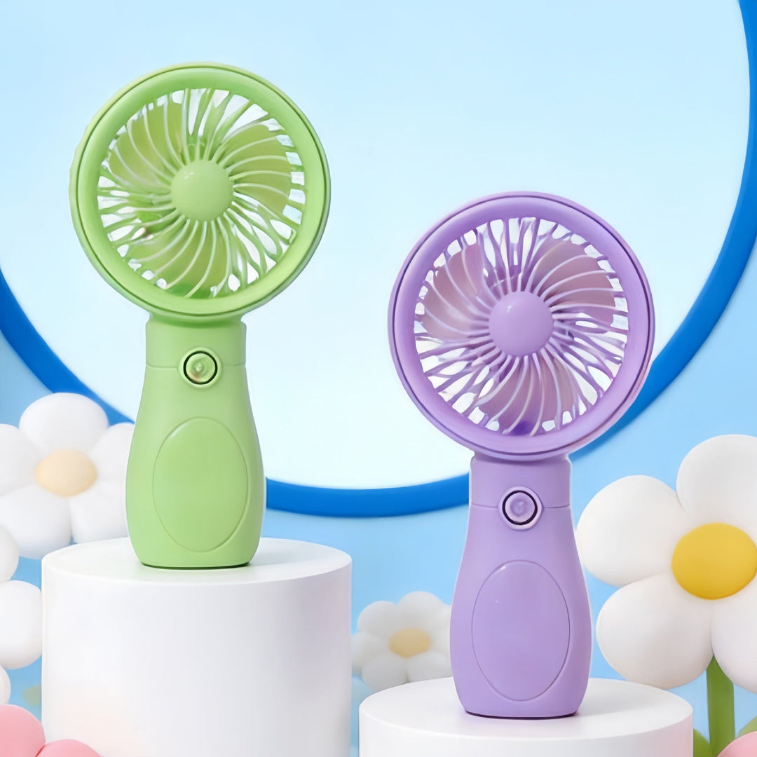 Ladies Portable Mini Hand Fan with Rechargeable USB Connection Kalsten