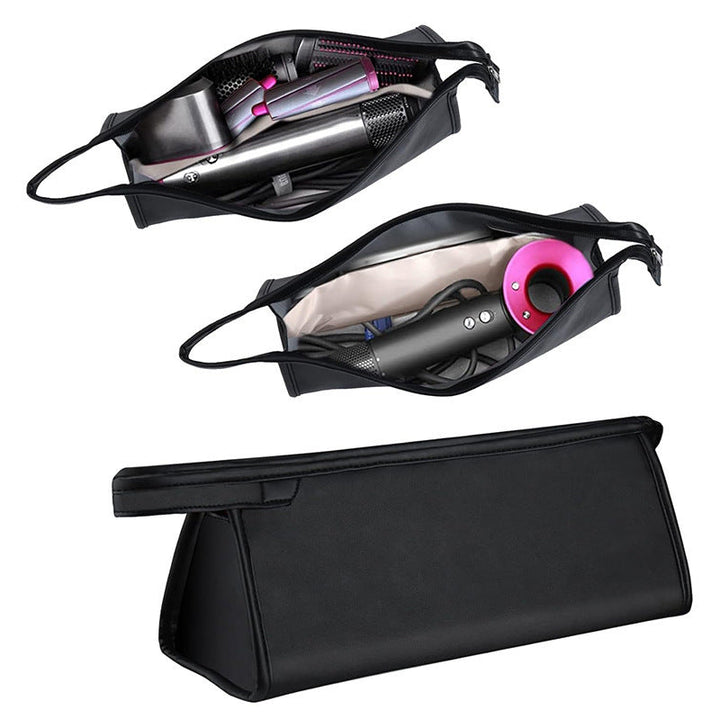 Cosmetic organizer bag for hair dryers and styling tools Kalsten