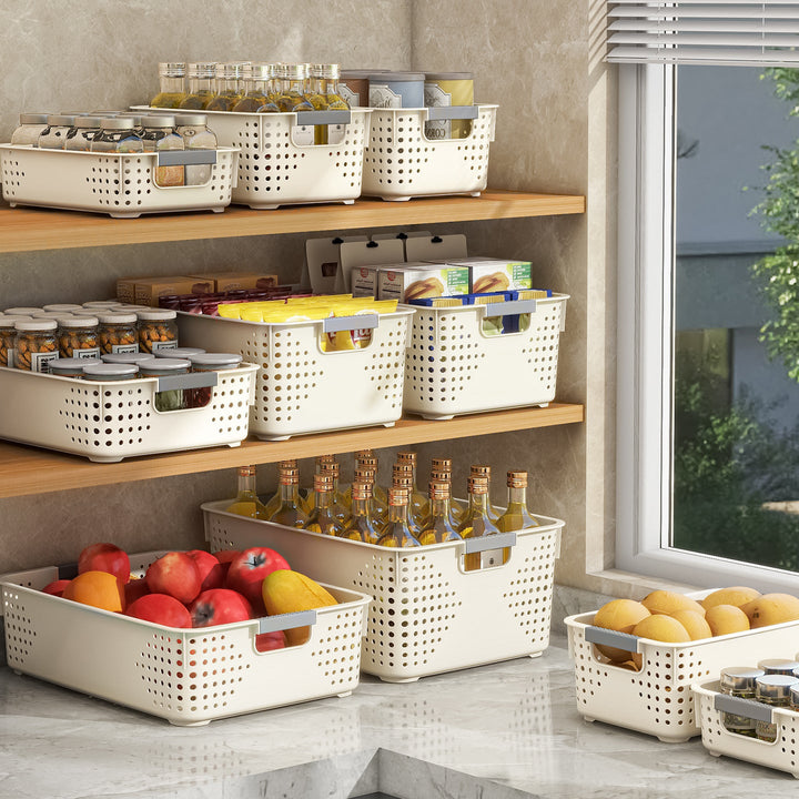 Women versatile storage box with integrated handles Kalsten
