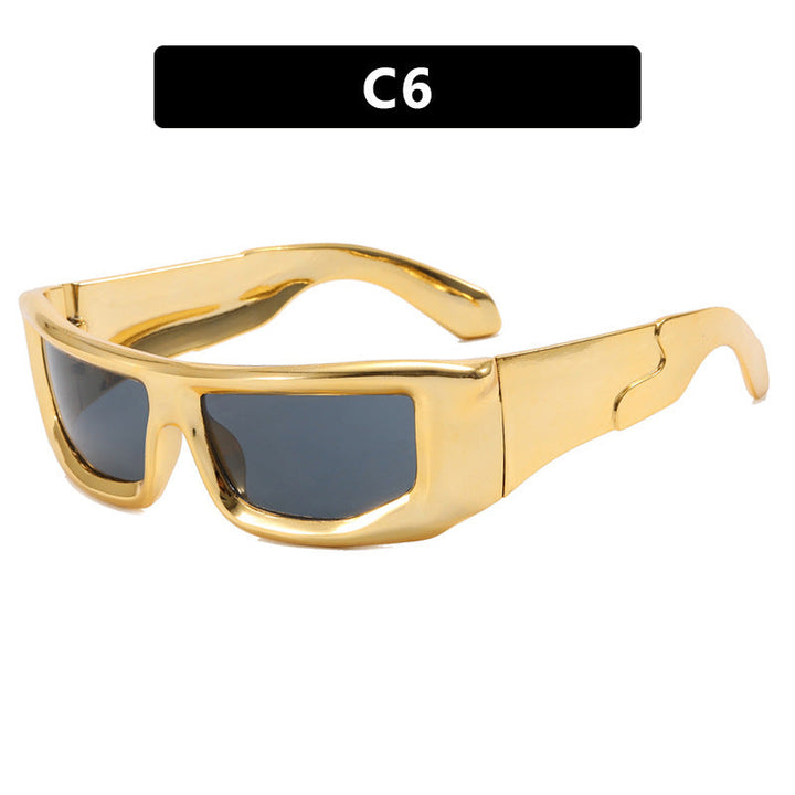 Ladies Sporty Sunglasses with Stylish Metal Frame Kalsten