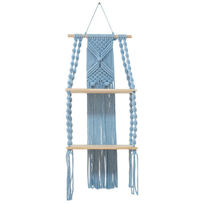 Decorative Macramé Wall Shelf Acalora