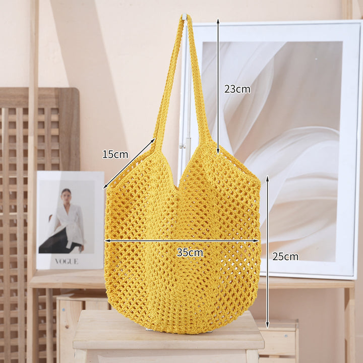 Handcrafted mesh tote bag Kalsten