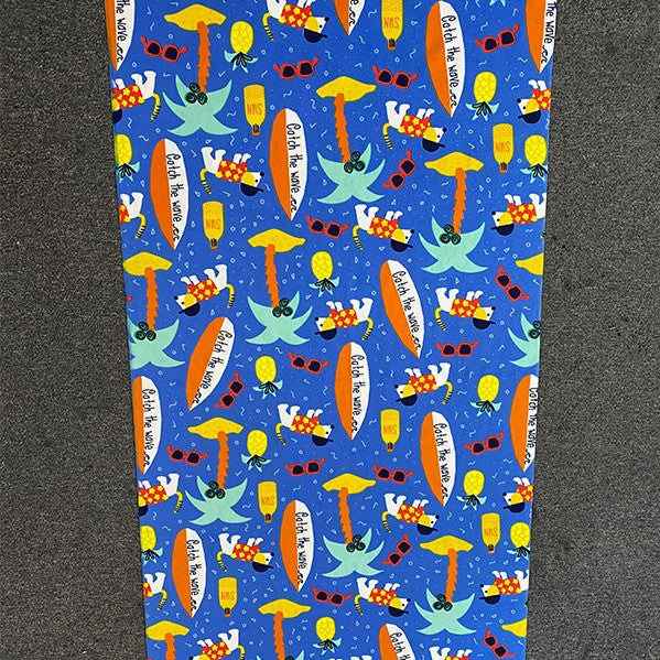 Beach towel with tropical flamingo design Kalsten