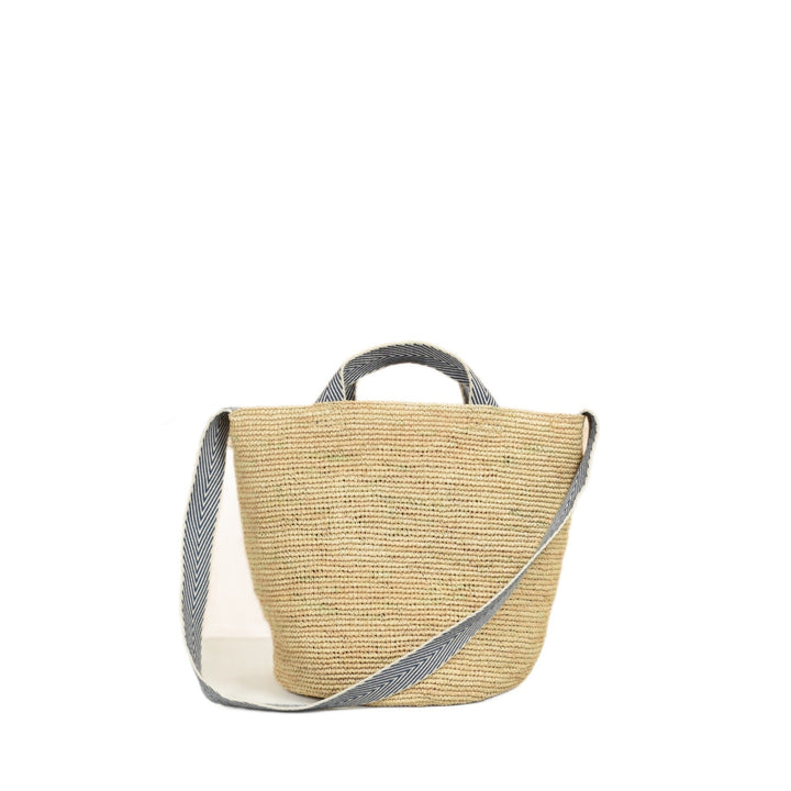 Fashionable wicker bag with adjustable shoulder strap Kalsten