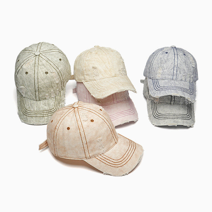 Women Casual Destroyed Baseball Cap Kalsten  1783610781