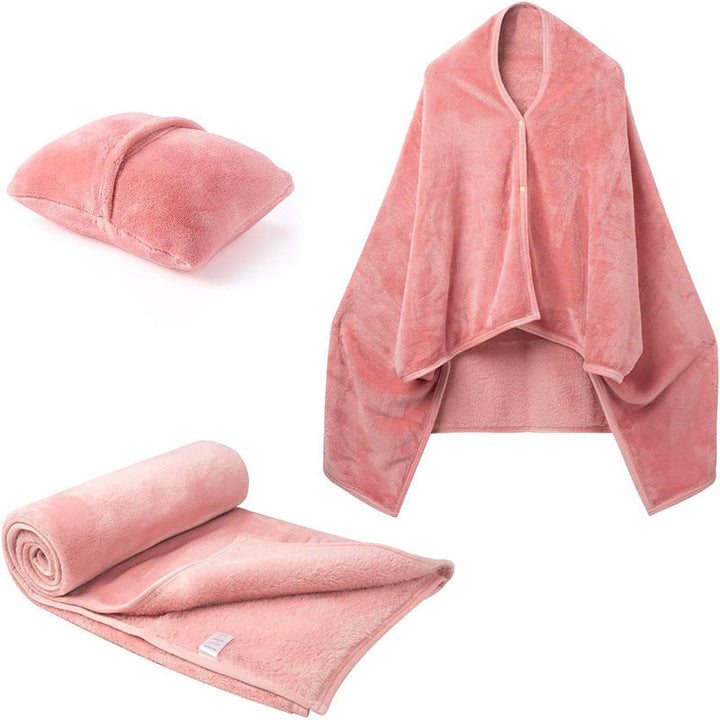 Women's Snuggle blanket with arm design and pillow Kalsten
