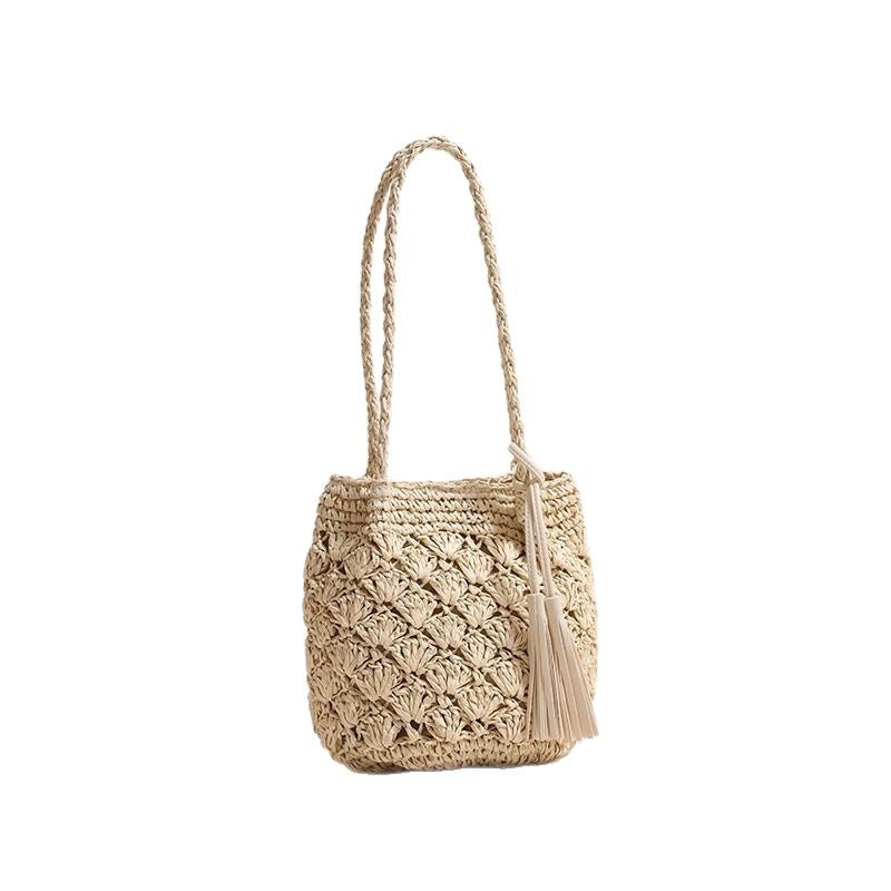 Hand-knotted macrame shoulder bag Kalsten