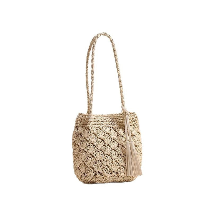 Hand-knotted macrame shoulder bag Kalsten