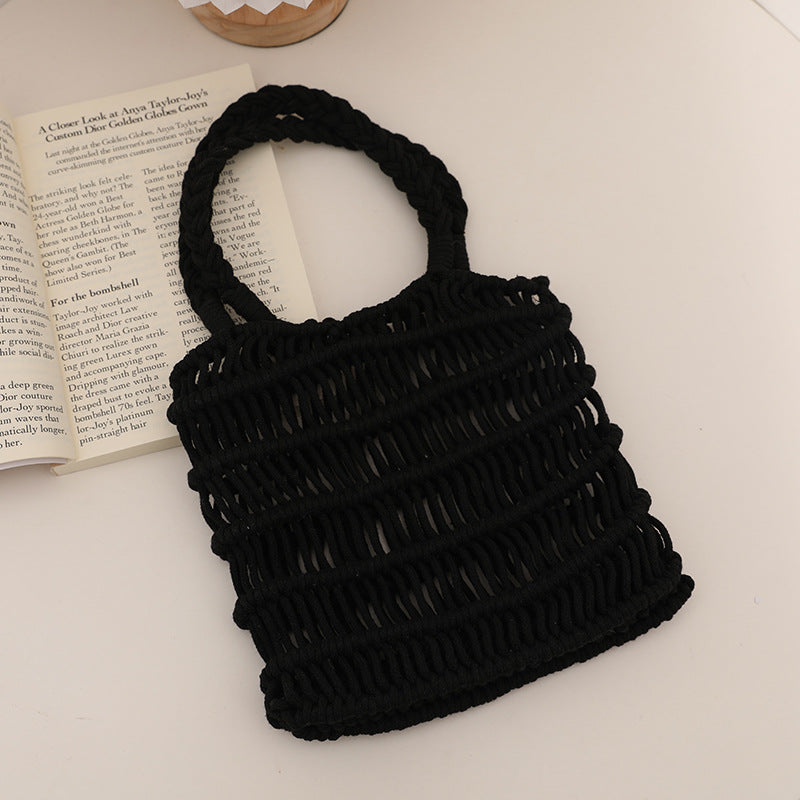 Braided Macrame Shoulder Bag Kalsten