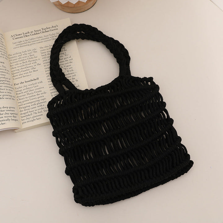 Braided Macrame Shoulder Bag Kalsten