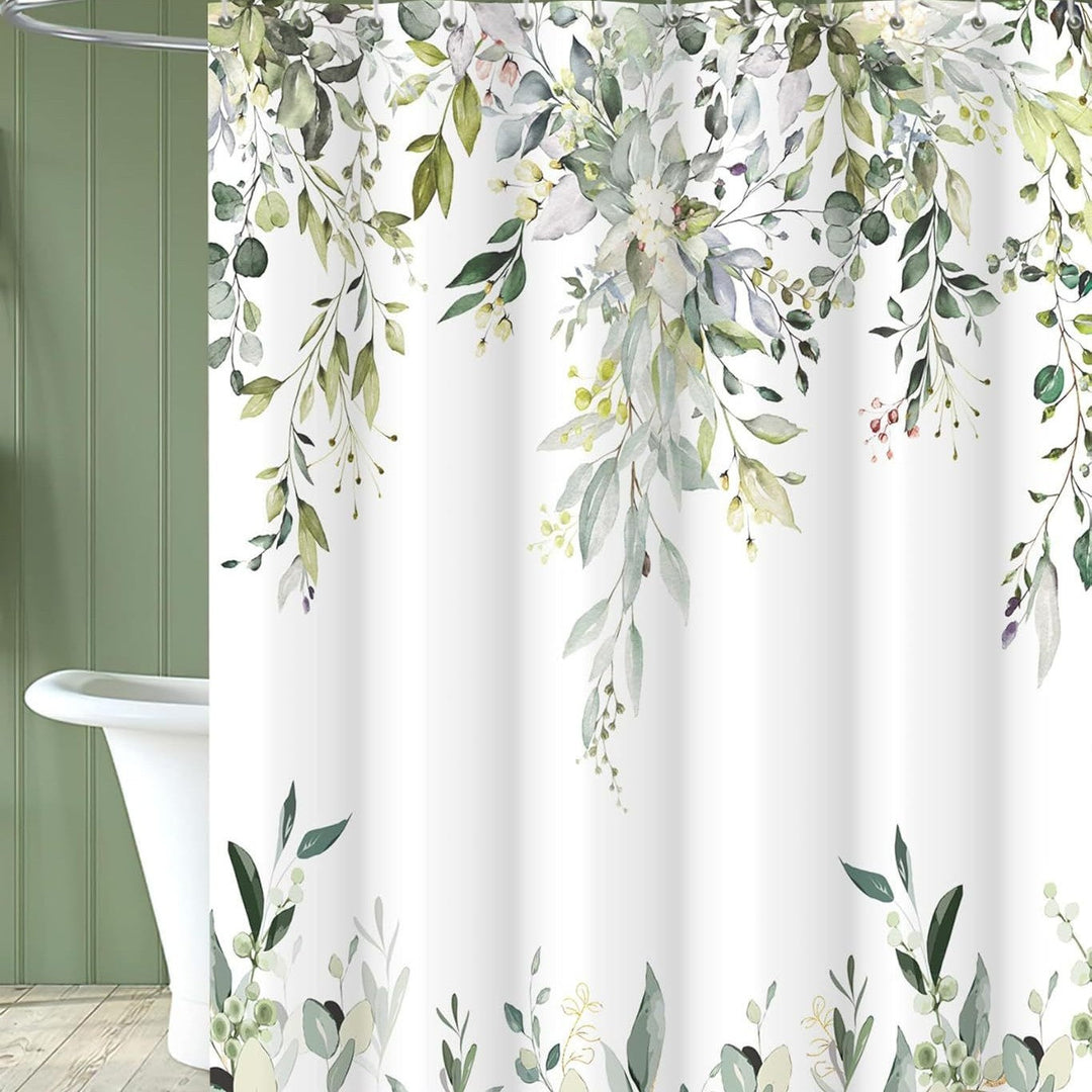 Floral Print Shower Curtain Kalsten