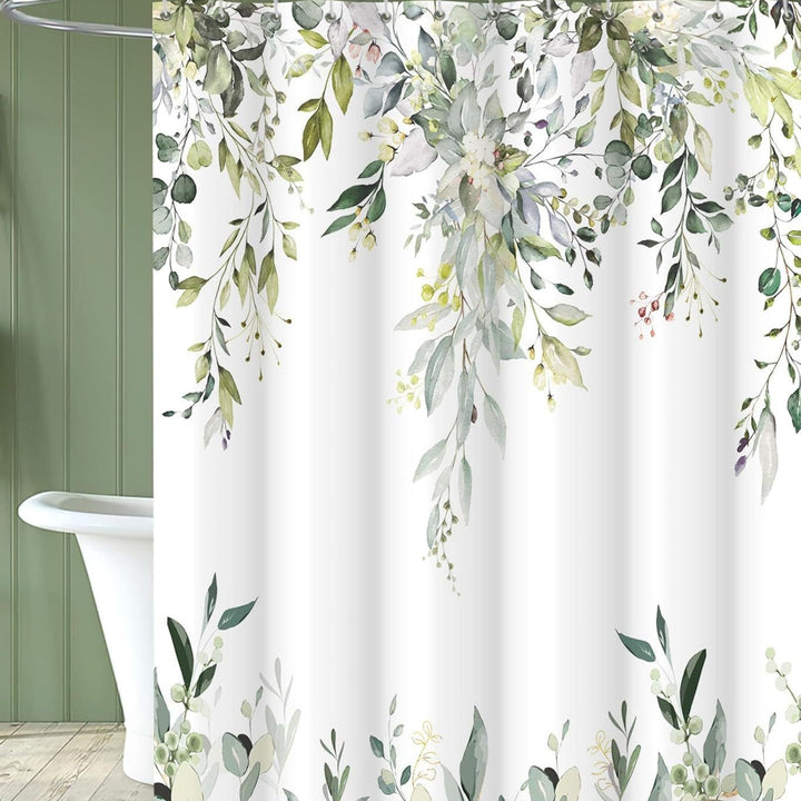Floral Print Shower Curtain Kalsten