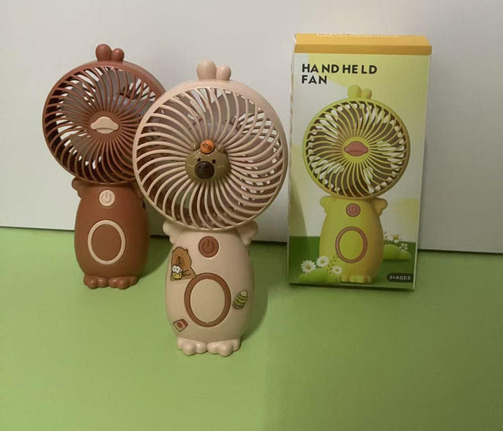 Unisex Portable Handheld Fan in Creative Animal Design Kalsten