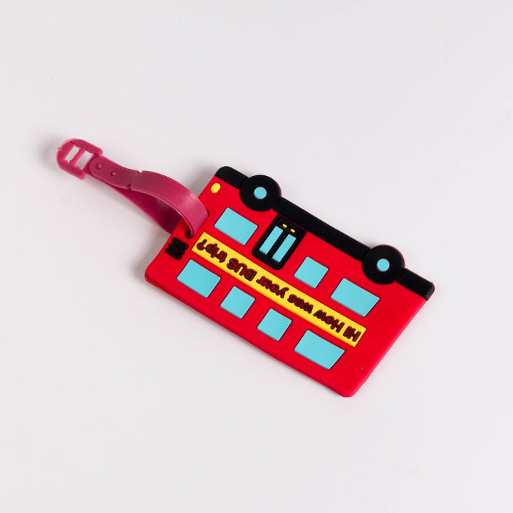 Unisex luggage tag with unique London design Kalsten