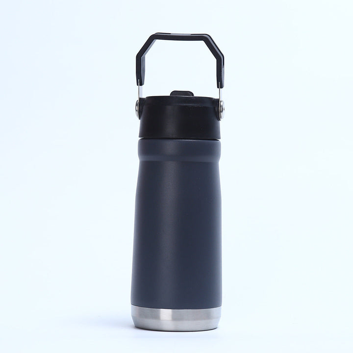 Women's Practical Insulated Drinking Bottle with Foldable Carry Handle Kalsten