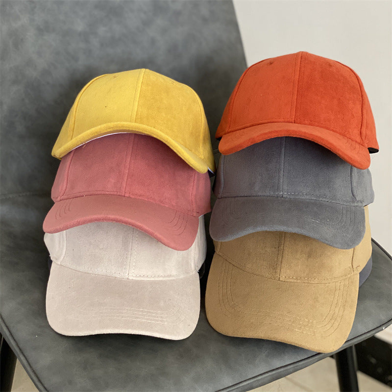Men's Suede Texture Classic Cap Kalsten