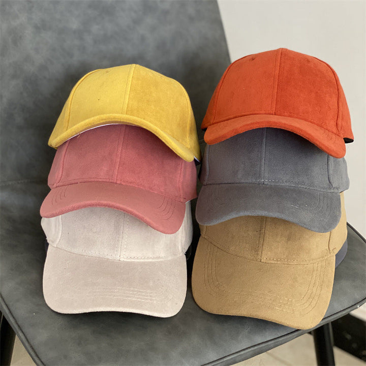 Men's Suede Texture Classic Cap Kalsten
