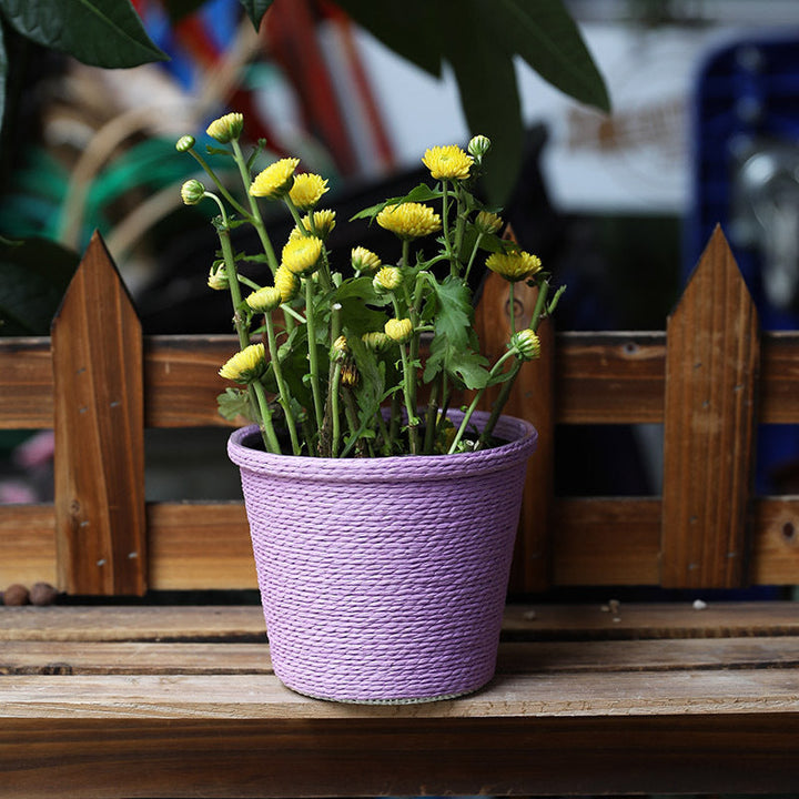 Natural Fiber Decorative Storage Container Kalsten